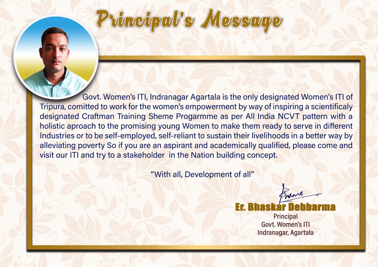 Official Principal's Message